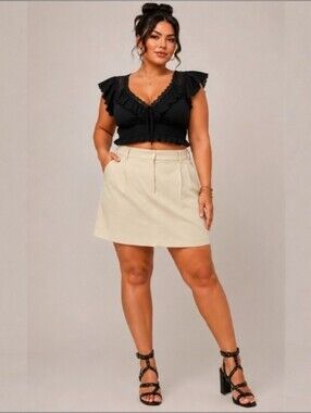 SO Good for Life | High Rise Preppy Mini Skirt | Juniors XL | NWT